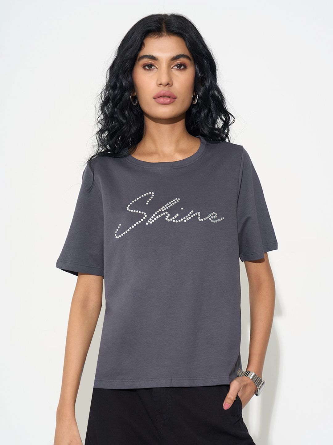 People Typography Printed Round Neck Cotton T-shirt-picture-15