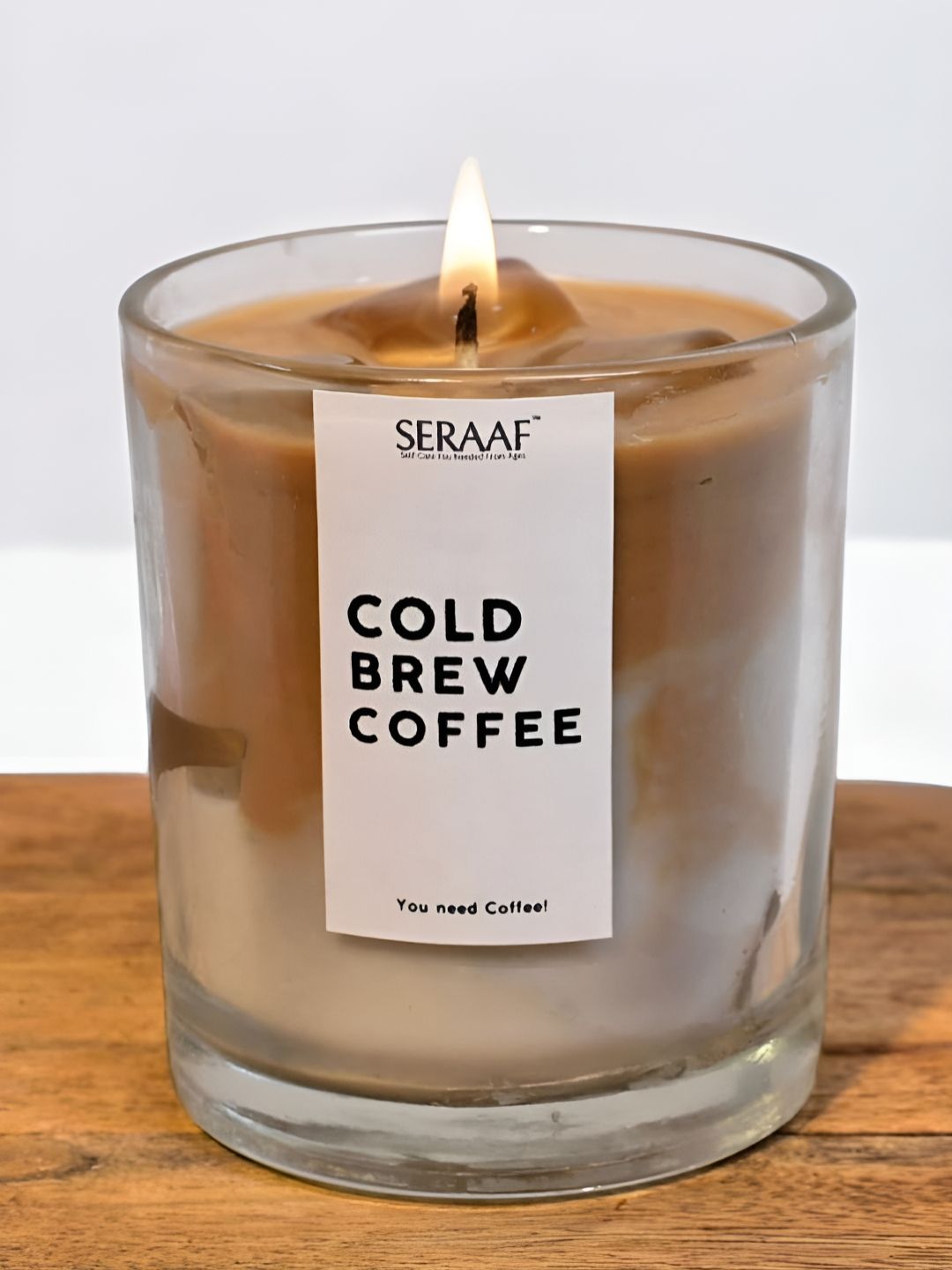 SERAAF Brown 1 pieces Jar Candle-picture-36