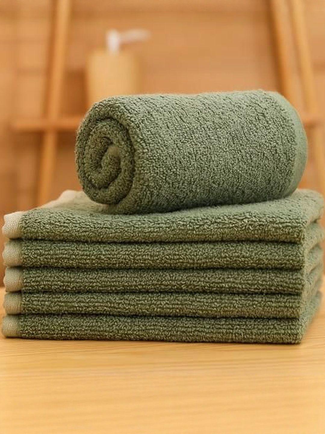 Dollar Pack of 6 Cotton Soft, High Absorben & Comfortable Face Towel-picture-38