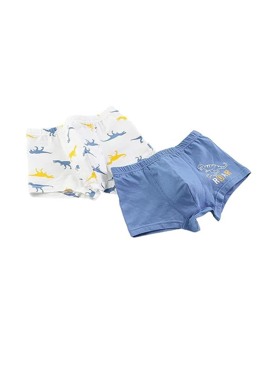 ASJAR Boy Pack Of 2 Soft Cotton Boy Shorts-picture-10