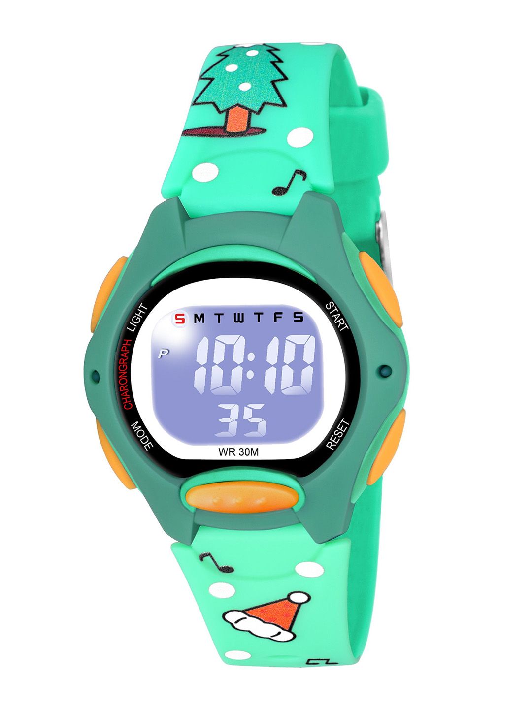 KIDSUN Kids Round Dial & Regular Straps Digital Watch 870_GREEN_GREEN-picture-56