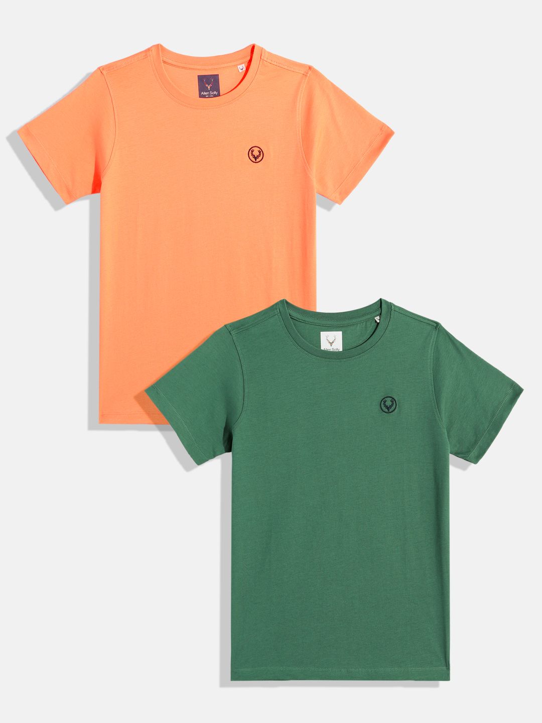 Allen Solly Junior Boys Set 2 Polo Collar Pure Cotton T-shirts-picture-21