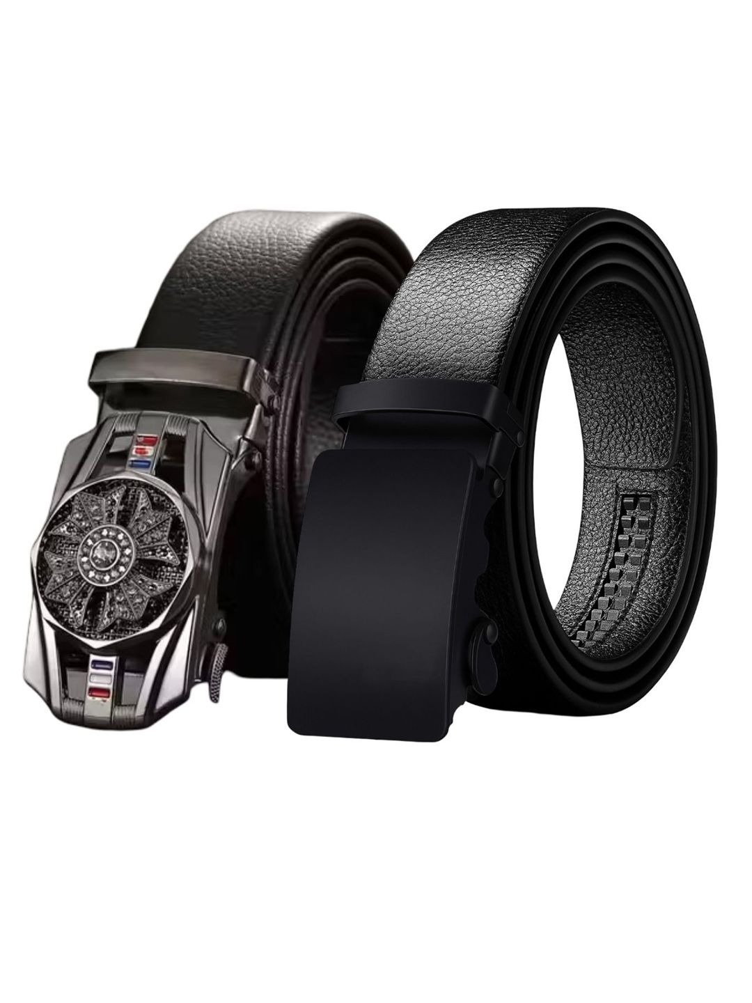 Niddleman Men Pack Of 2 Formal Belt-picture-36