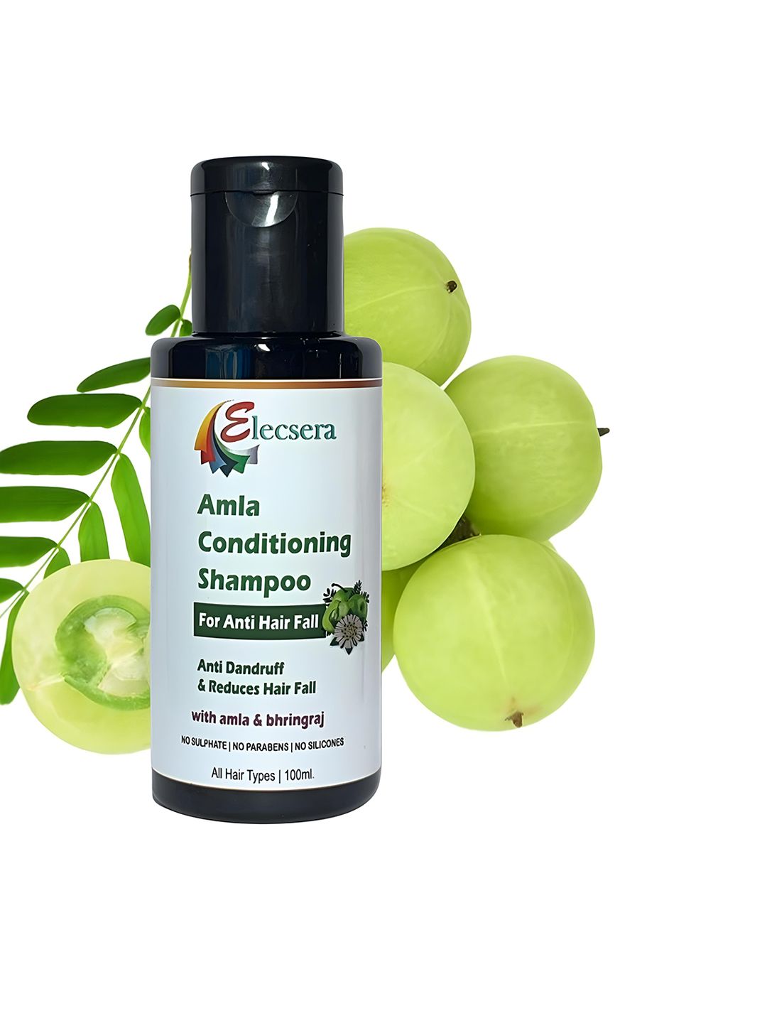 Elecsera Amla Conditioning Shampoo With Bhringraj For Hair Growth - 100 ml-picture-26