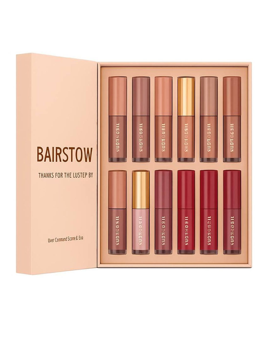 Bairstow Set Of 12 Matte Liquid Lipstick - 2.5 ml Each-picture-26