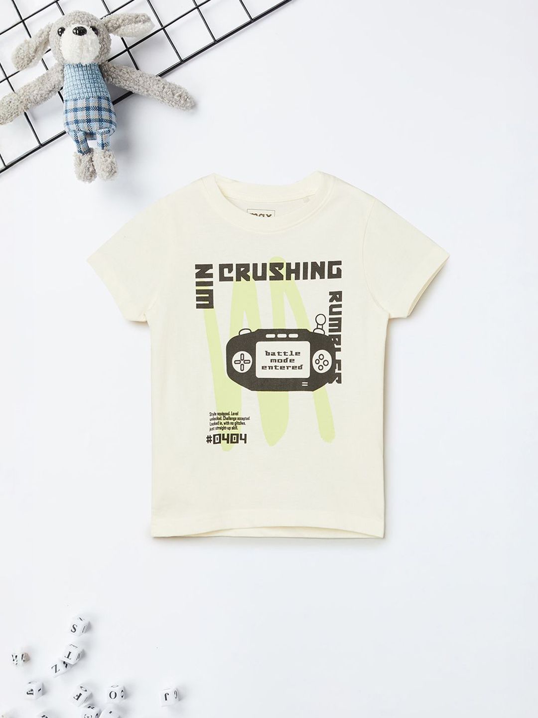 max Boys Printed Cotton T-shirt-picture-41