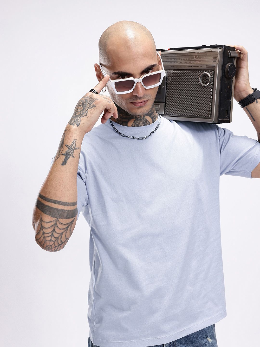 Kook N Keech Relaxed Fit Pure Cotton T-shirt-image-9