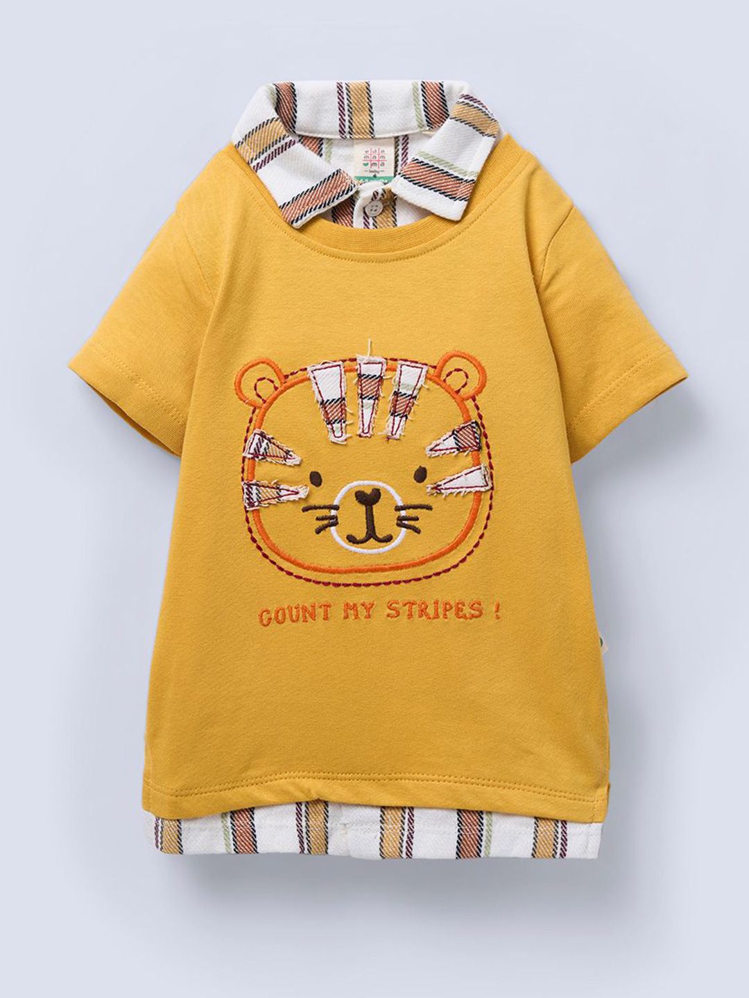 Ed-a-Mamma Boys Graphic Printed Round Neck Pure Cotton T-shirt-picture-45