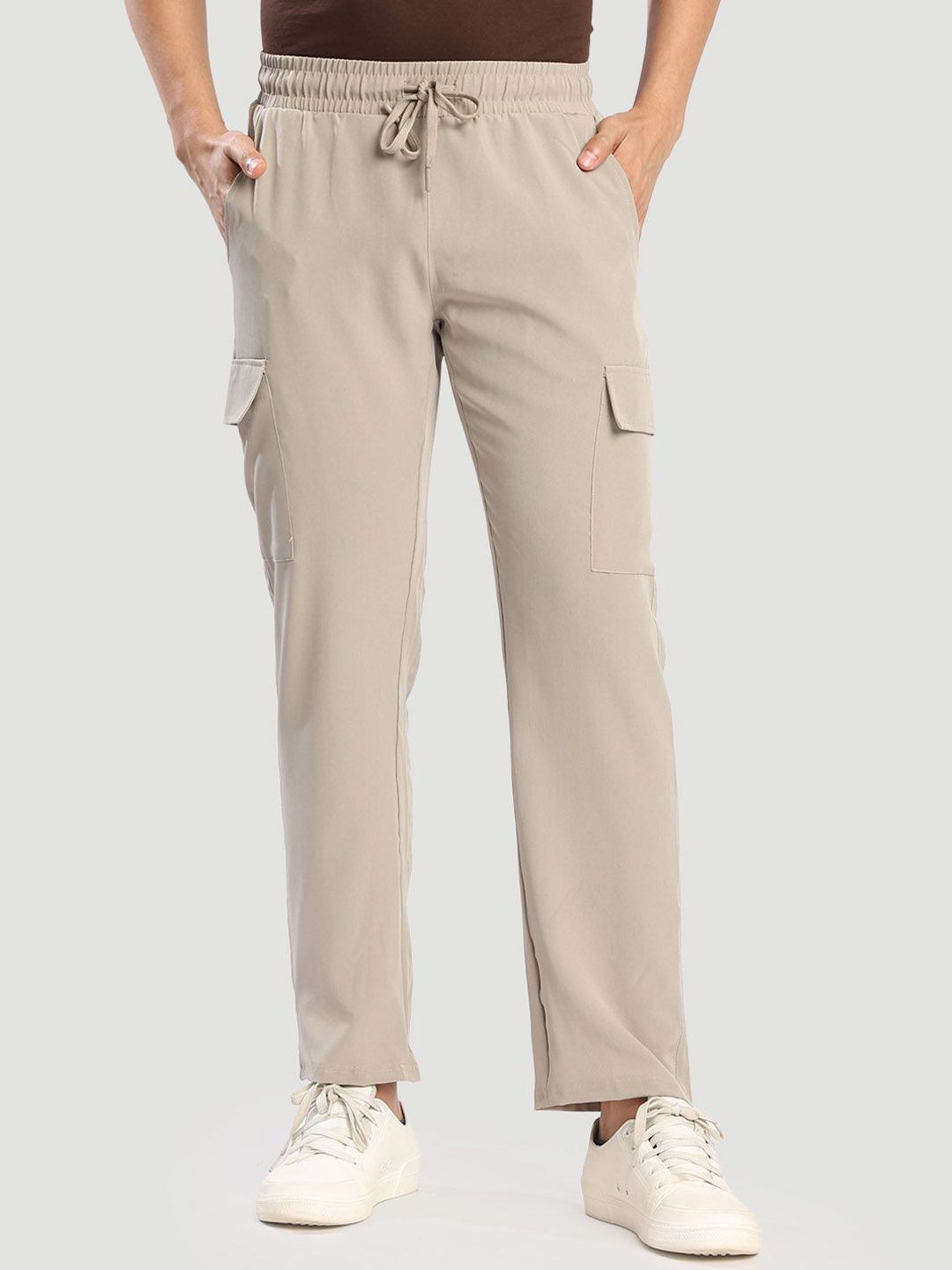 Bene Kleed Men Straight Fit Cargos Trousers-picture-33