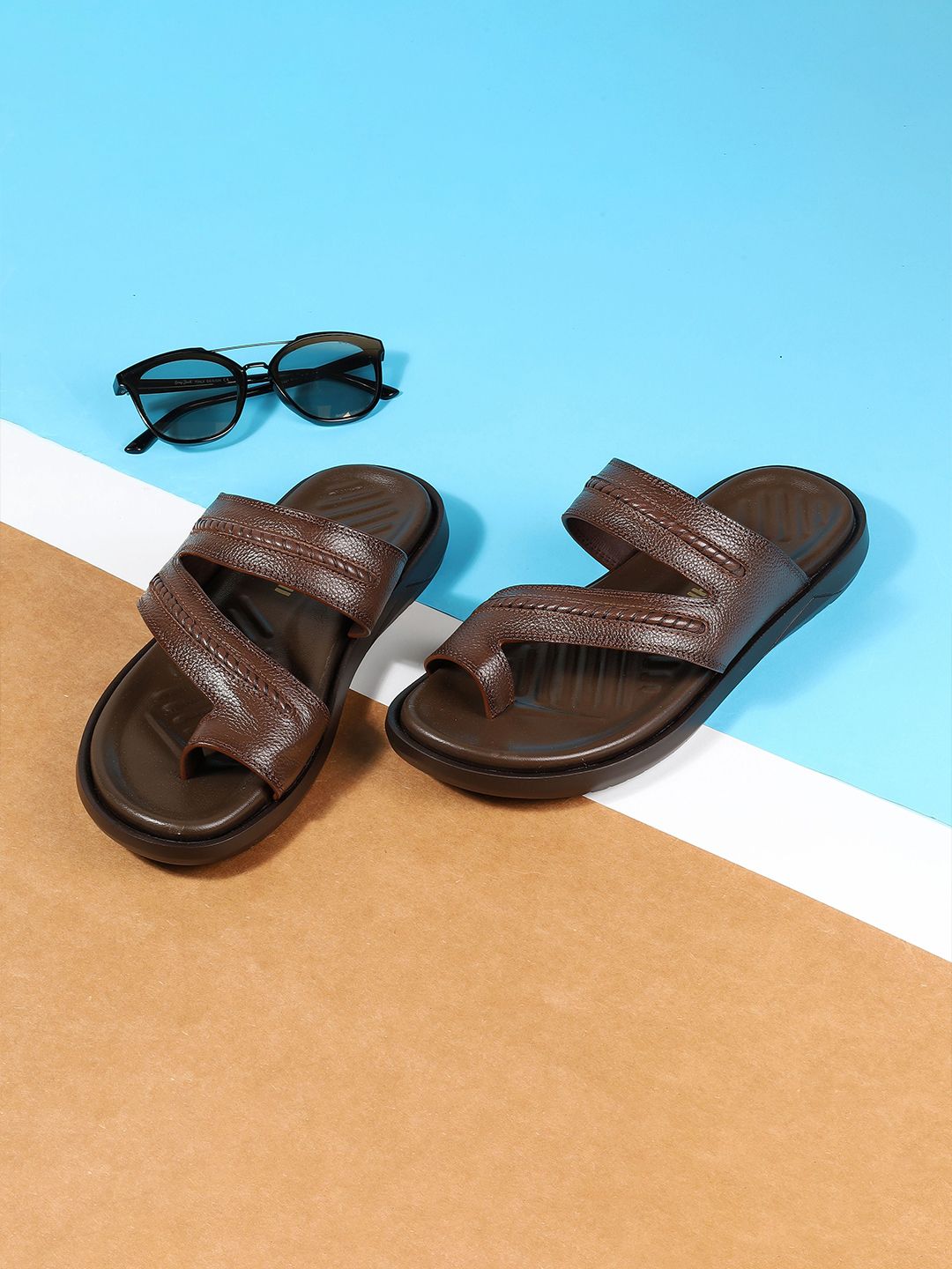 Mochi Men Rubber Slip On Flip Flops-image-34