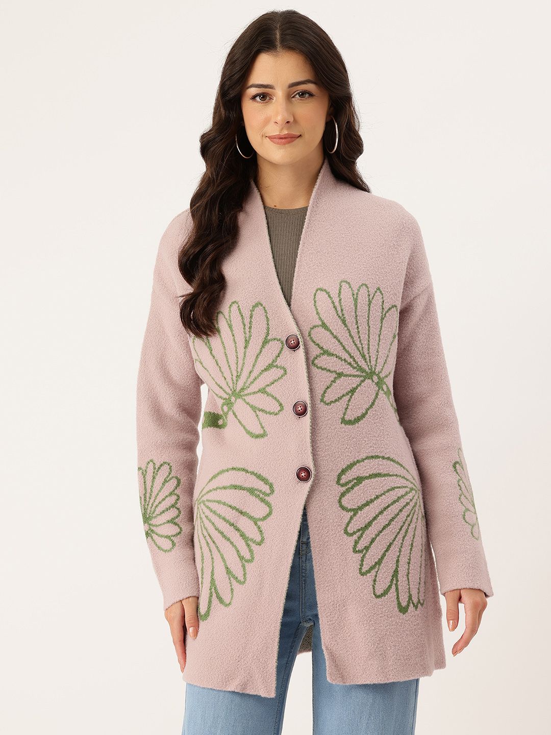 APSLEY Floral Longline Cardigan-image-9