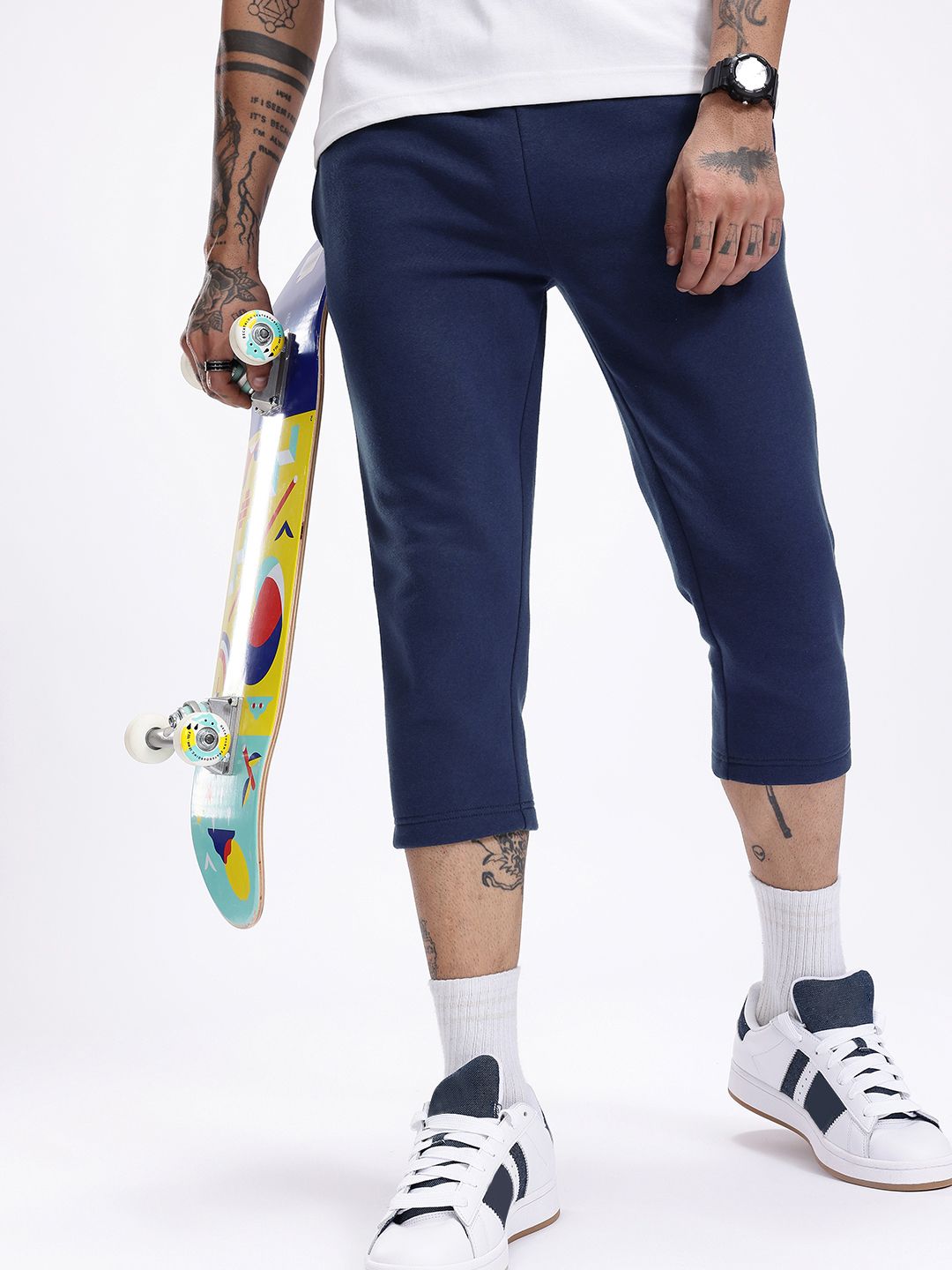 Kook N Keech Men Three-Fourth Track Pants-image-1