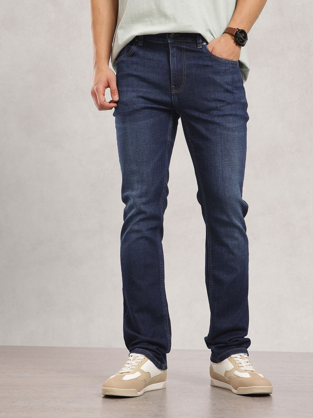 Nautica Men Straight Fit Stretchable Jeans-picture-36