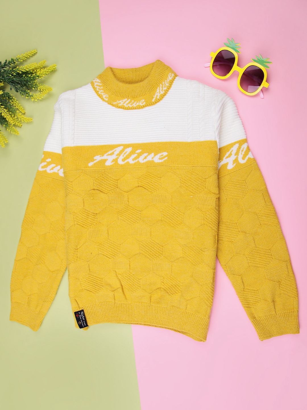 V-Mart Boys Typography Printed Full Sleeve Pullover-picture-41