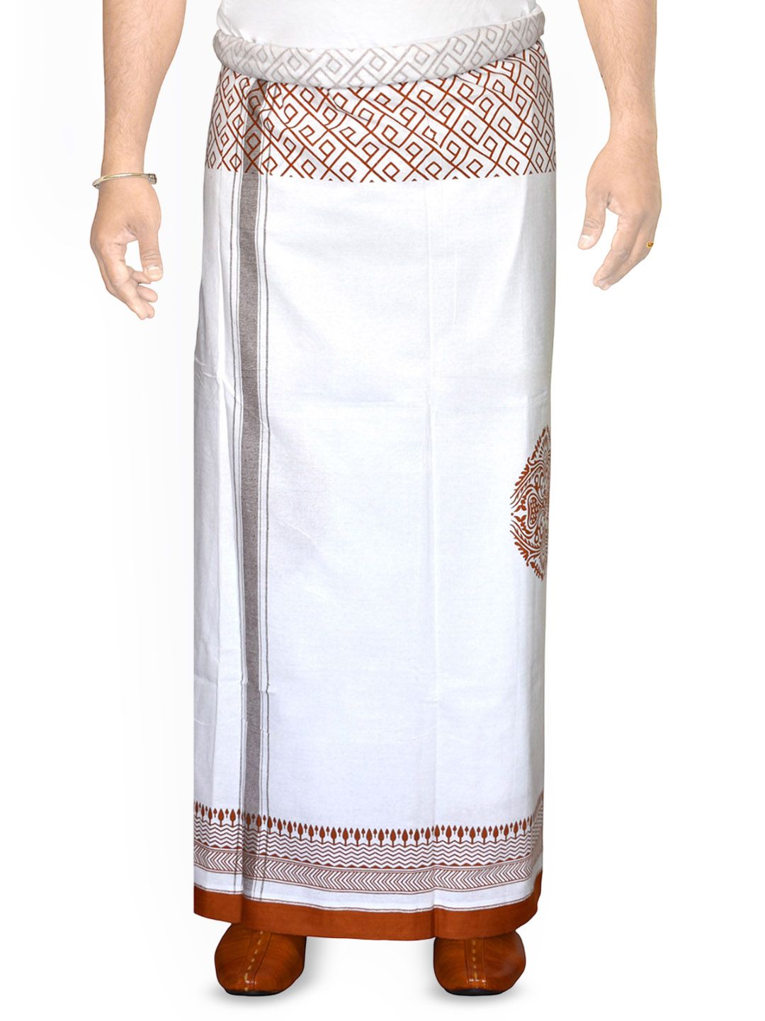 TUNI MANI Men Printed Cotton Dhotis-picture-43
