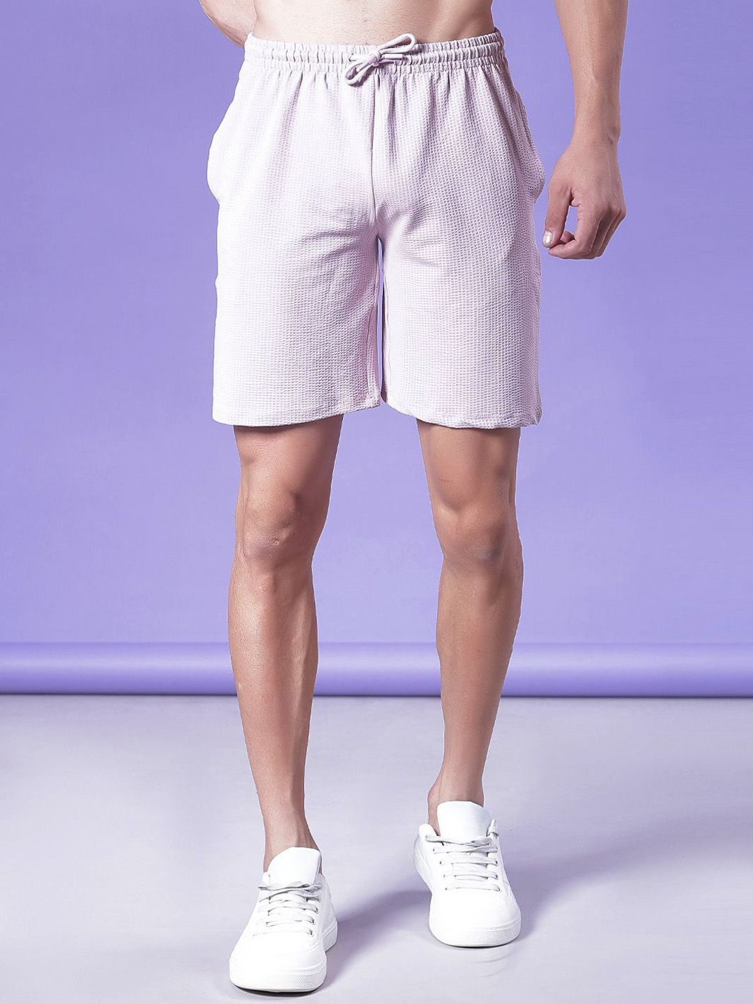 V-Mart Men Regular Fit Mid-Rise Shorts-picture-10