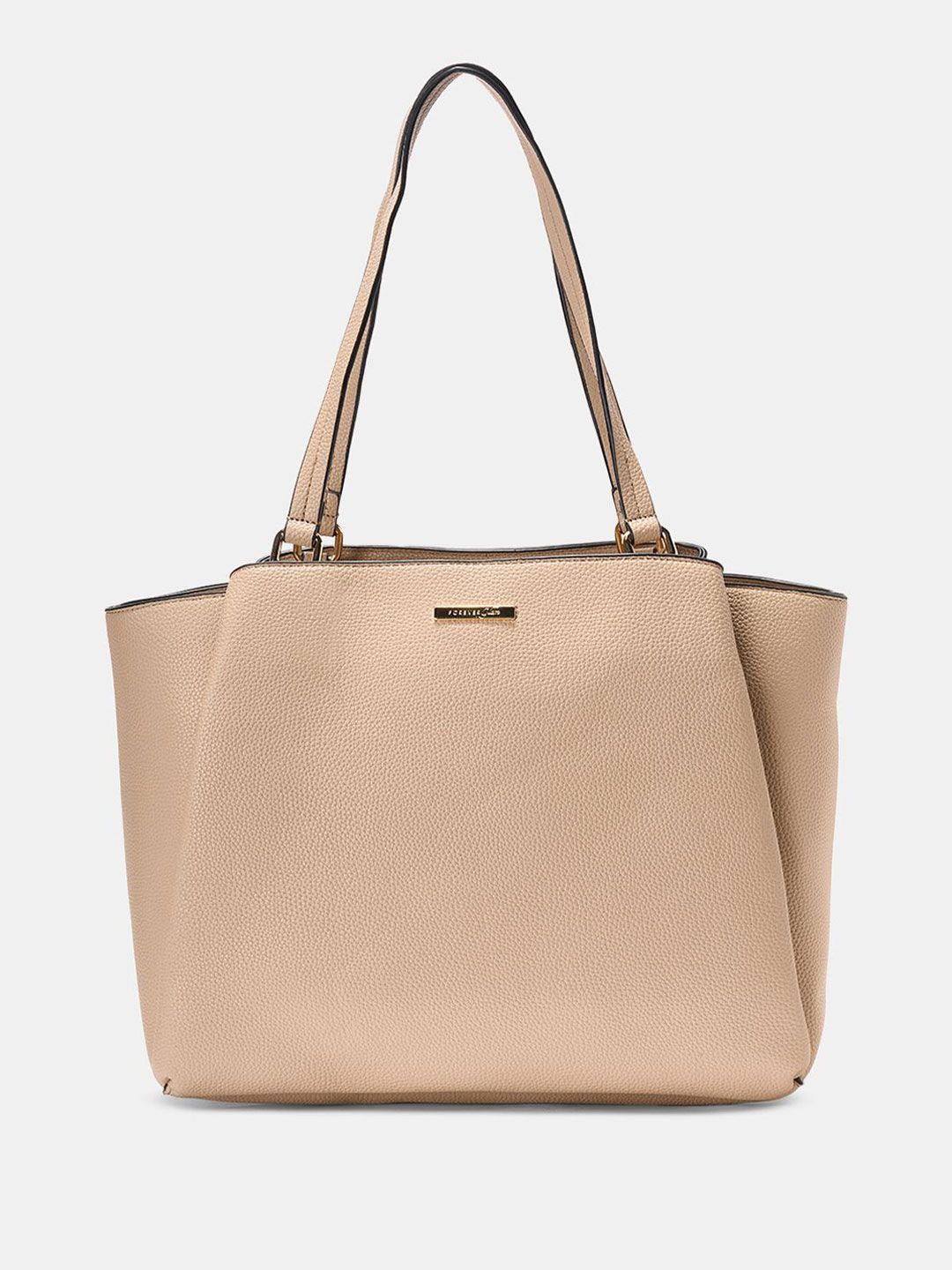 Forever Glam by Pantaloons Structured Shoulder Bag With Detachable Strap-picture-34