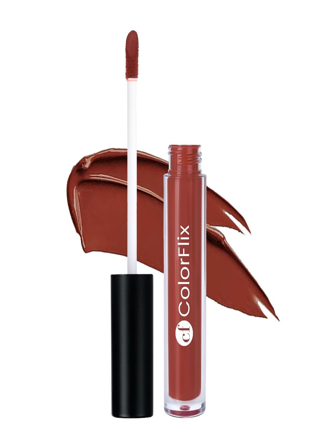 COLORFLIX Long Lasting Matte Liquid Lipstick - 5 ml -Brunt Desire-picture-45