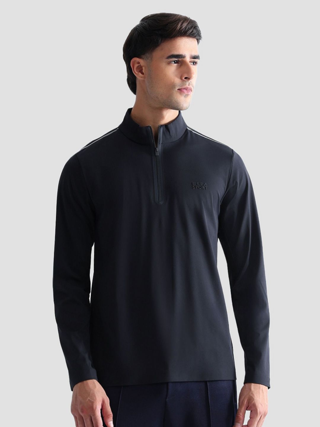 USPA Sport Active Polo Collar Collar T-shirt-image-44