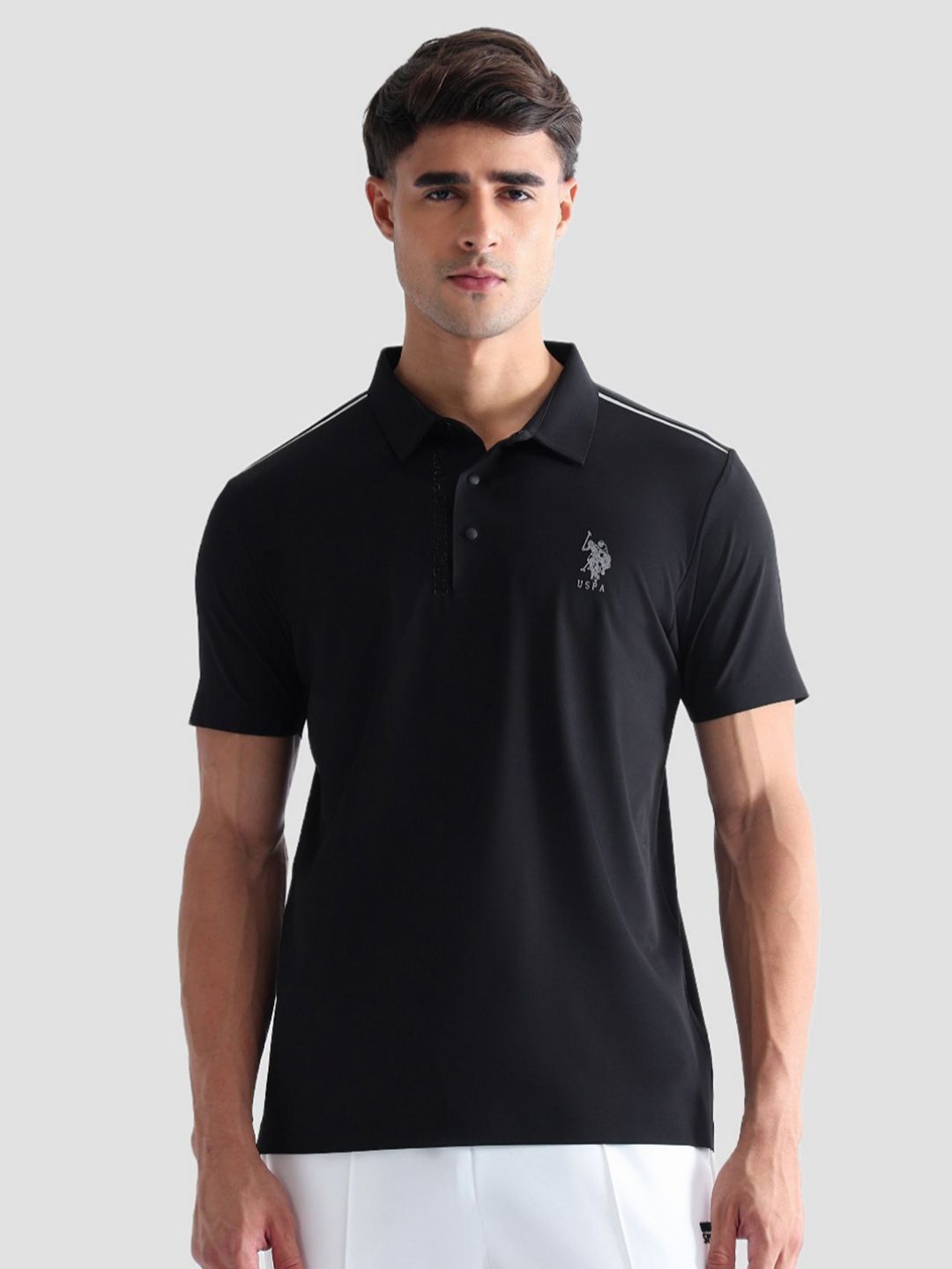 USPA Sport Active Polo Collar T-shirt-picture-36
