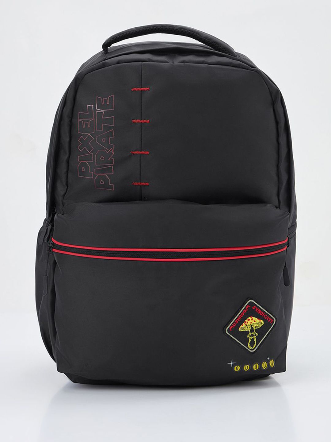 Bewakoof Unisex Black Pixle Pirate Printed Backpack-picture-19