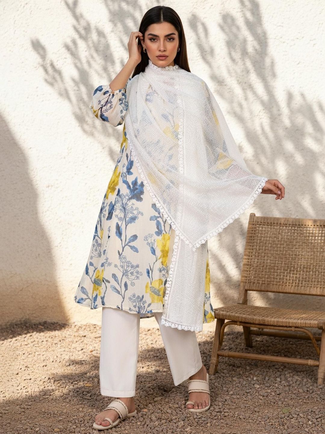 W Textured Dupatta-picture-40