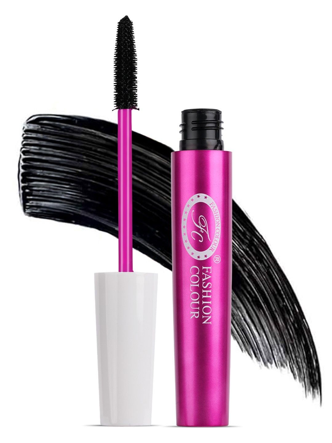 Fashion Colour Instant Sensational Volume & Length Waterproof Mascara - 8 g- Black-image-24