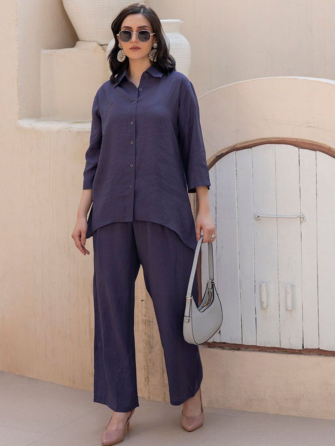 TITTLI Three-Quarter Sleeves Shirt With Trousers-picture-39