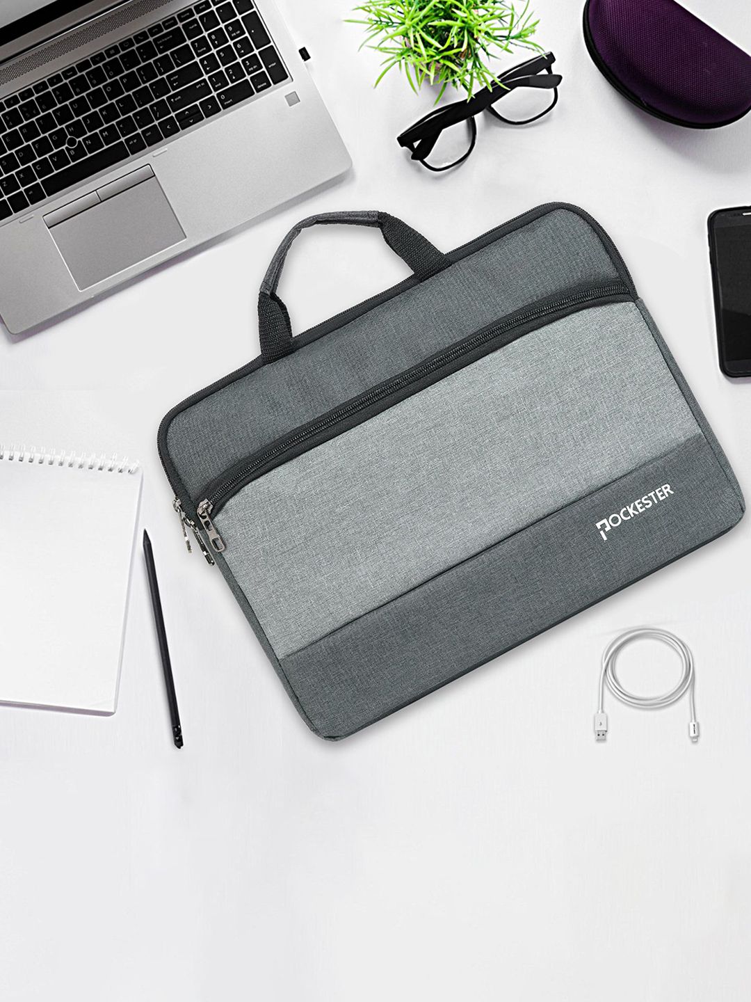 Pockester Padded Laptop Bag-image-17