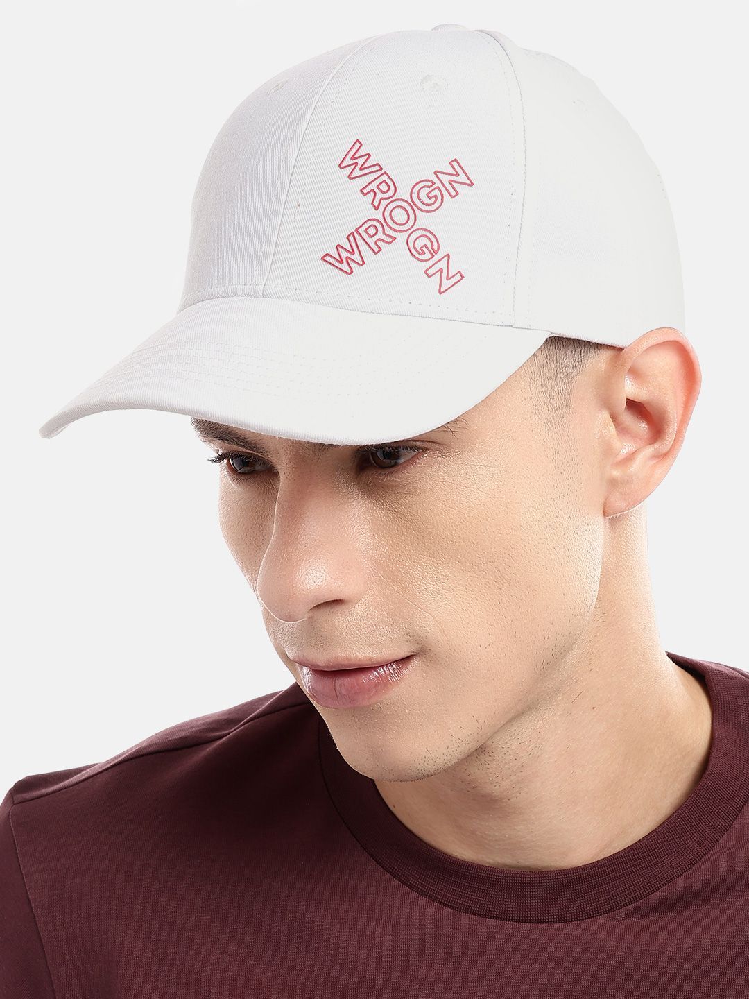 WROGN Men Printed Pure Cotton Snapback Cap-picture-14