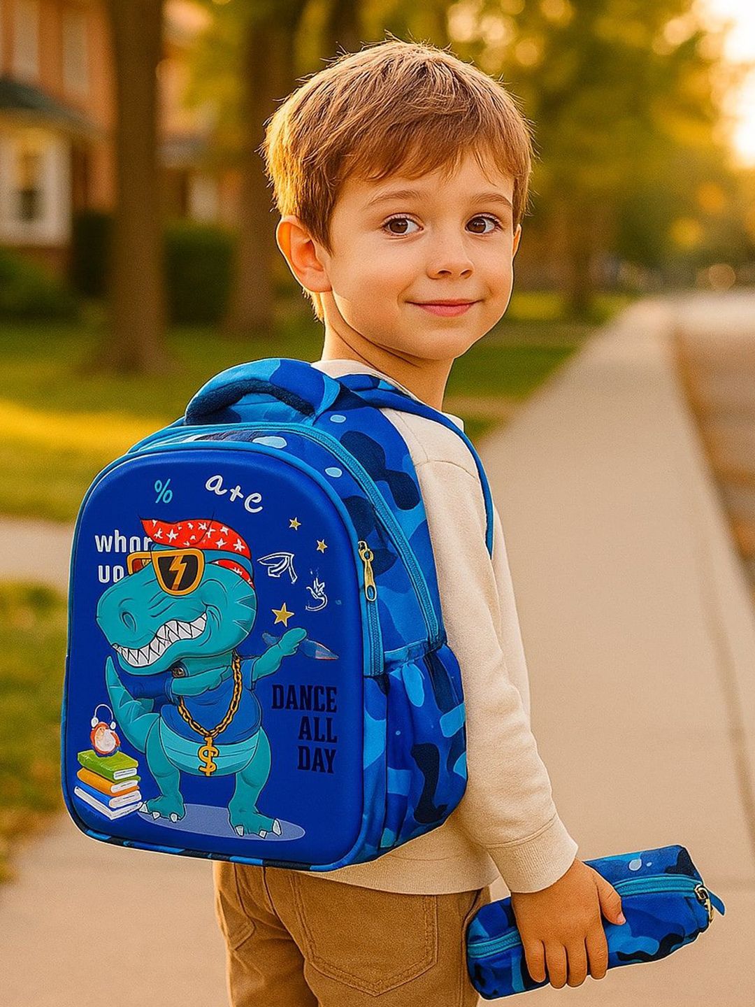ZEVORA Kids Graphic Backpack-picture-17