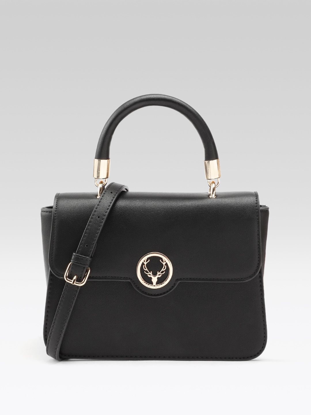 Allen Solly Solid Structured Satchel-picture-38