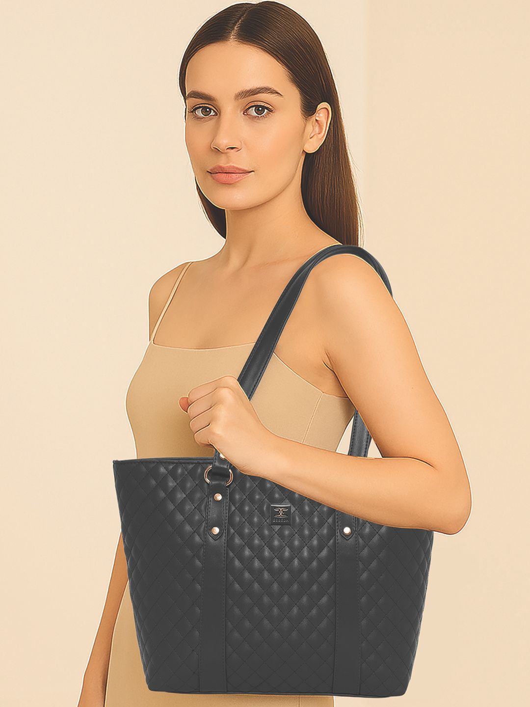 ESBEDA Shopper Shoulder Bag With Quilted-picture-14
