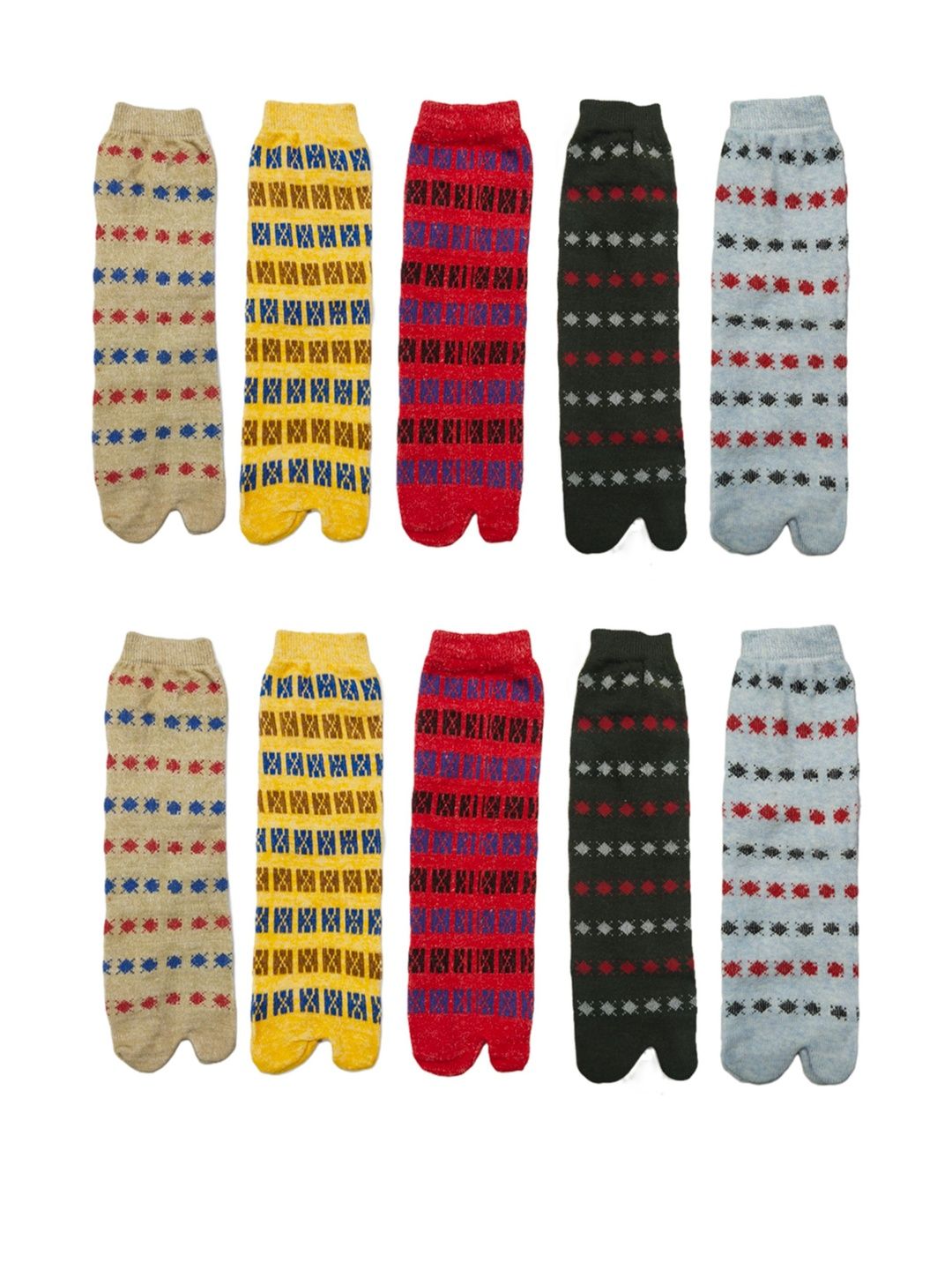 DESNUDA Women Pack of 10 Ankle Length Socks-picture-29