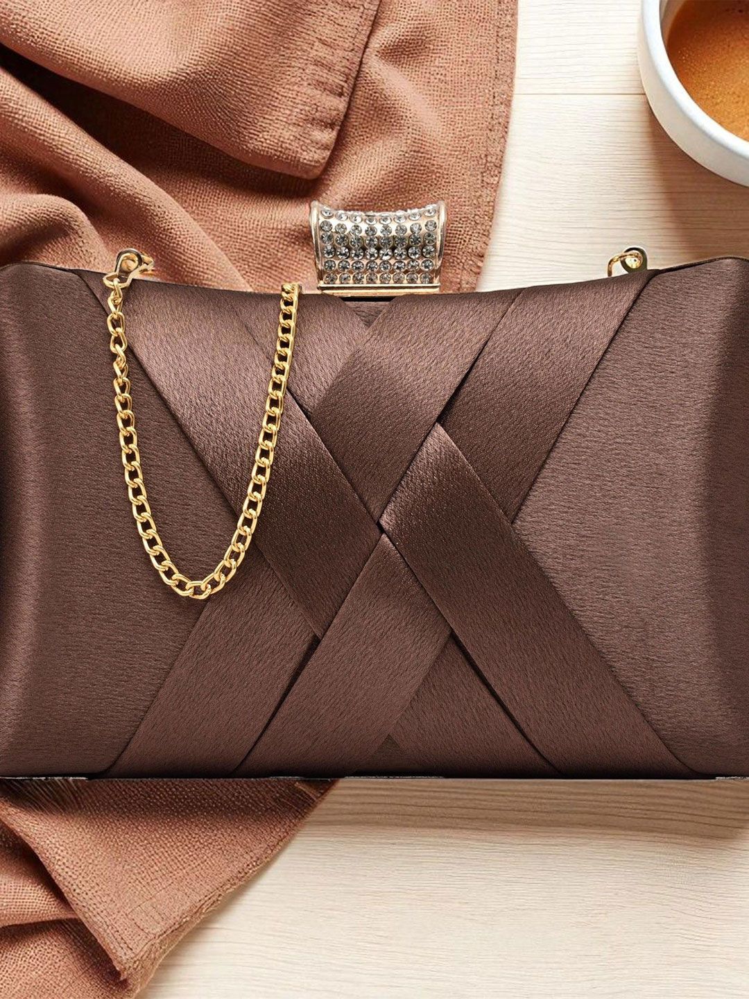 FOR THE BEAUTIFUL YOU Embellished Box Clutch-picture-37