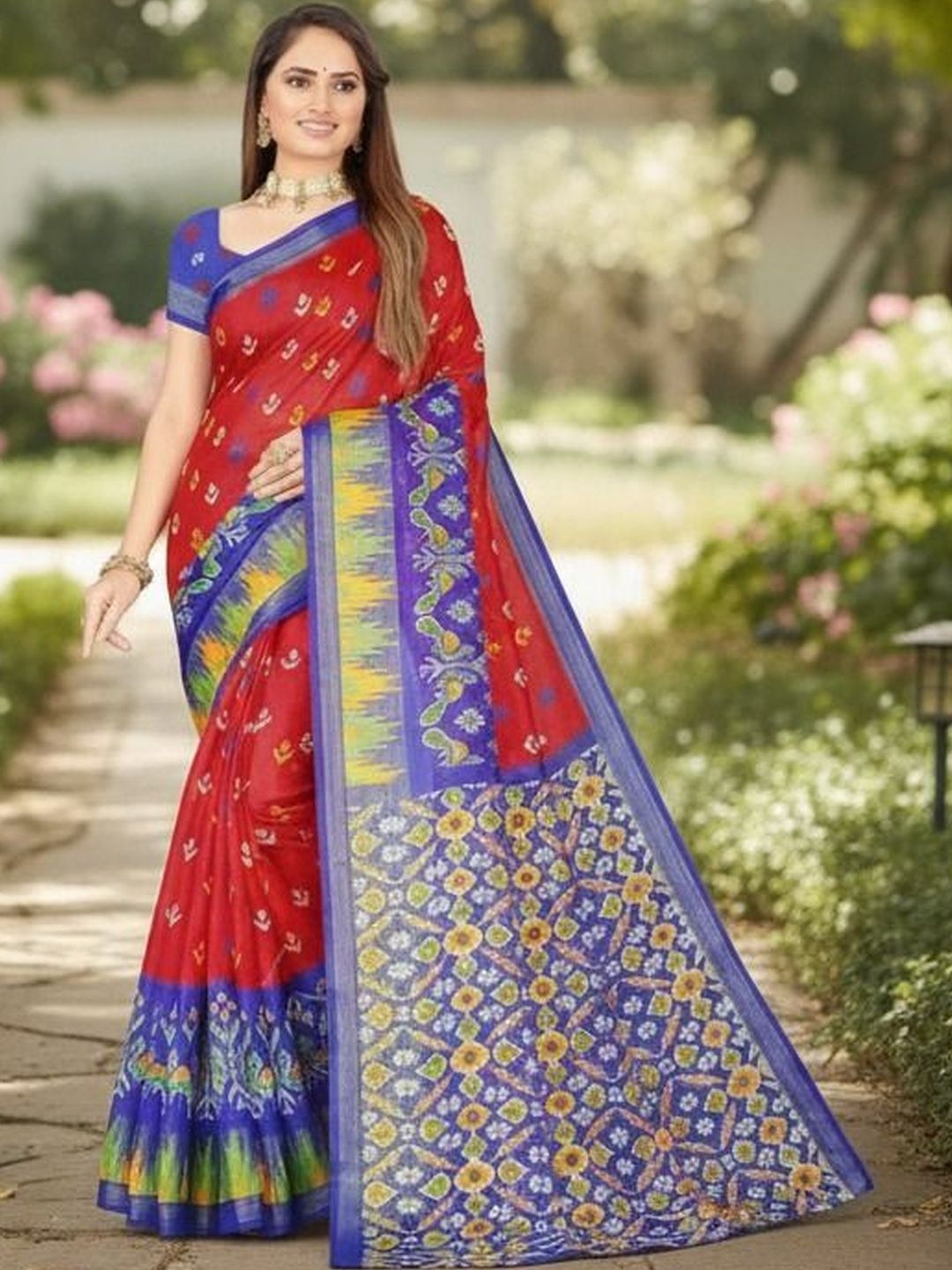Moda Rapido Ethnic Motifs Handloom Saree-picture-18