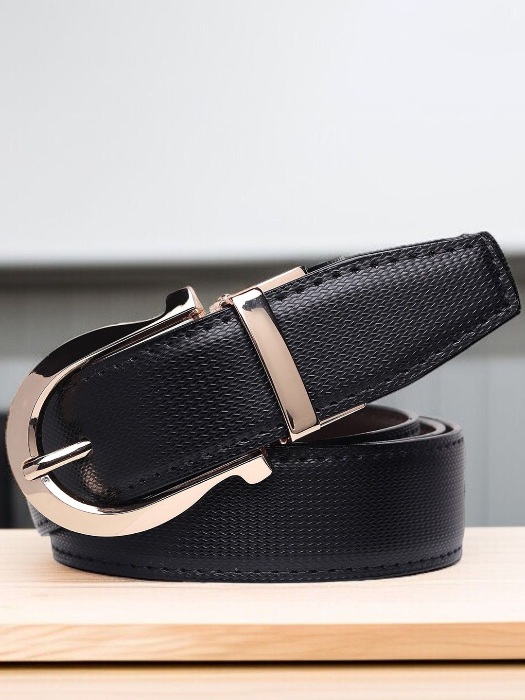 Killer Men Textured Reversible Formal Belt-picture-55