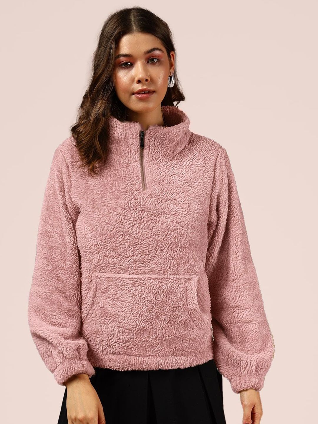 The Dry State Women Zip Front Pullover Sweatshirt-picture-37