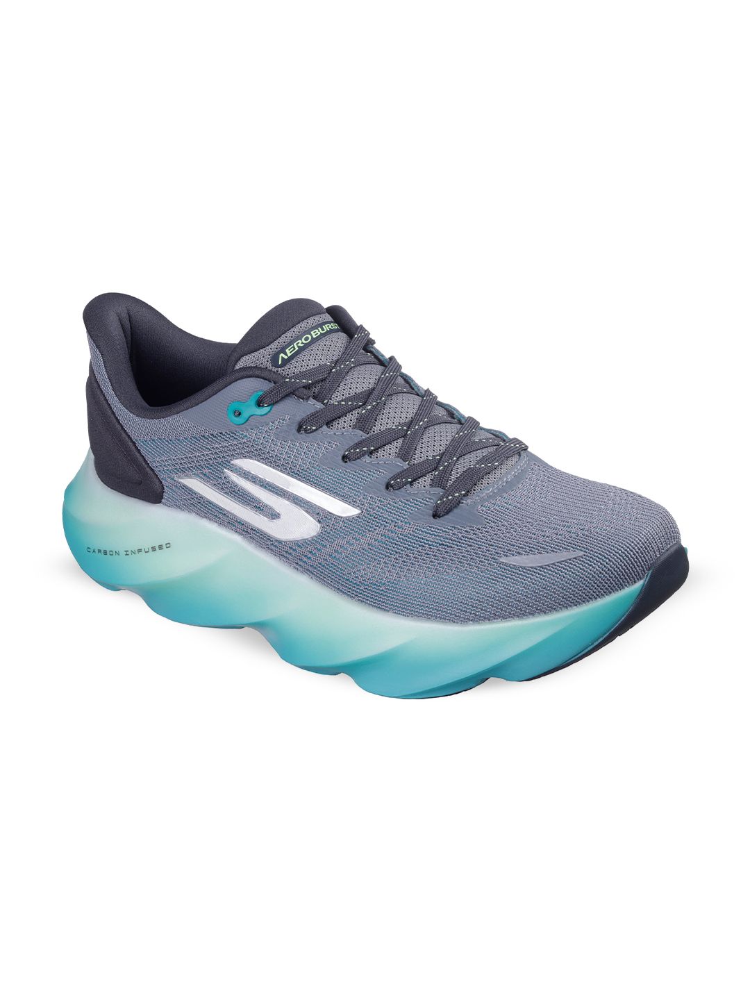 Skechers Mens SKX AERO BURST Lace-Up Running Shoes-picture-10