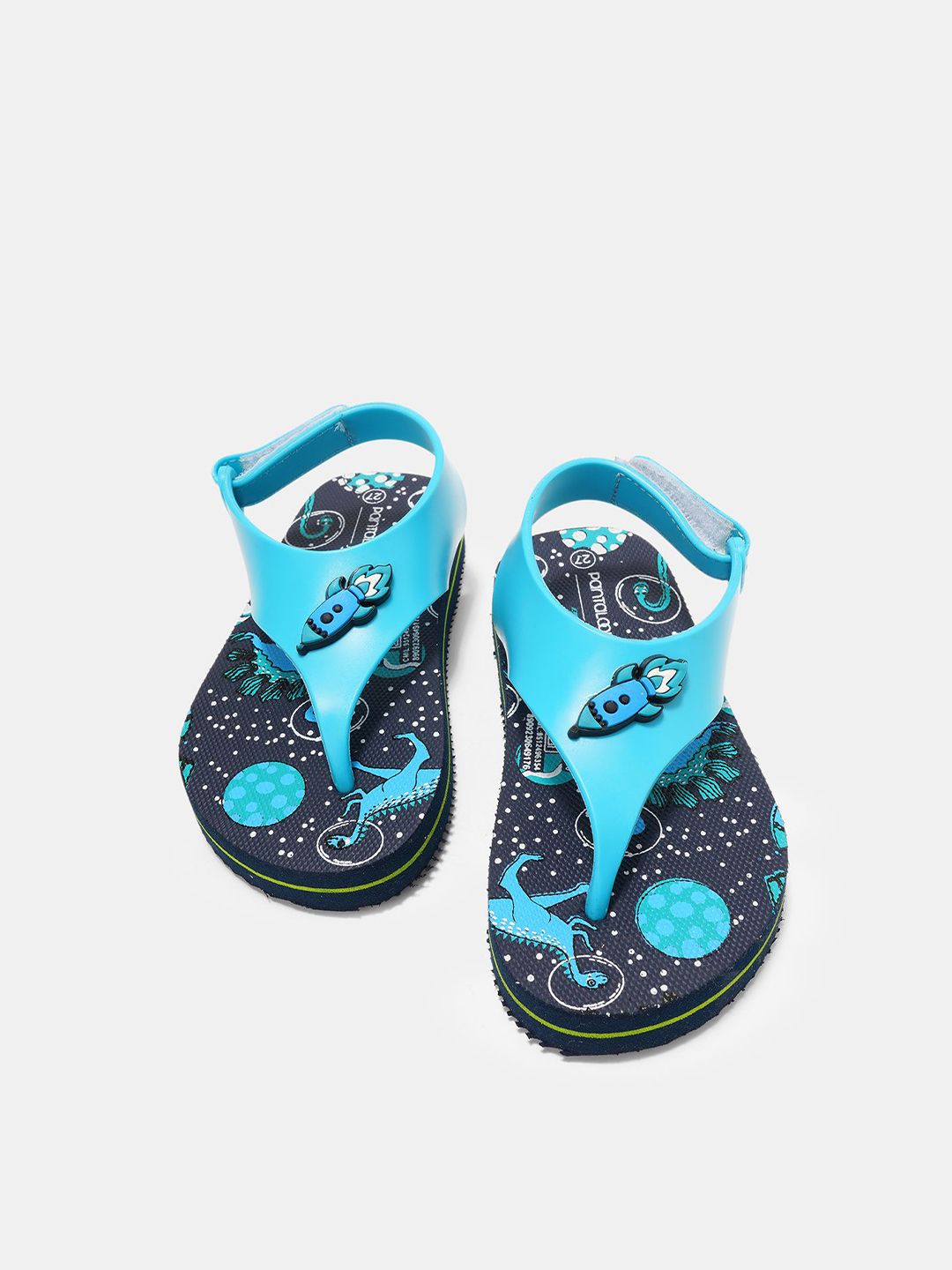 Pantaloons Junior Boys Printed Thong Flip-Flops