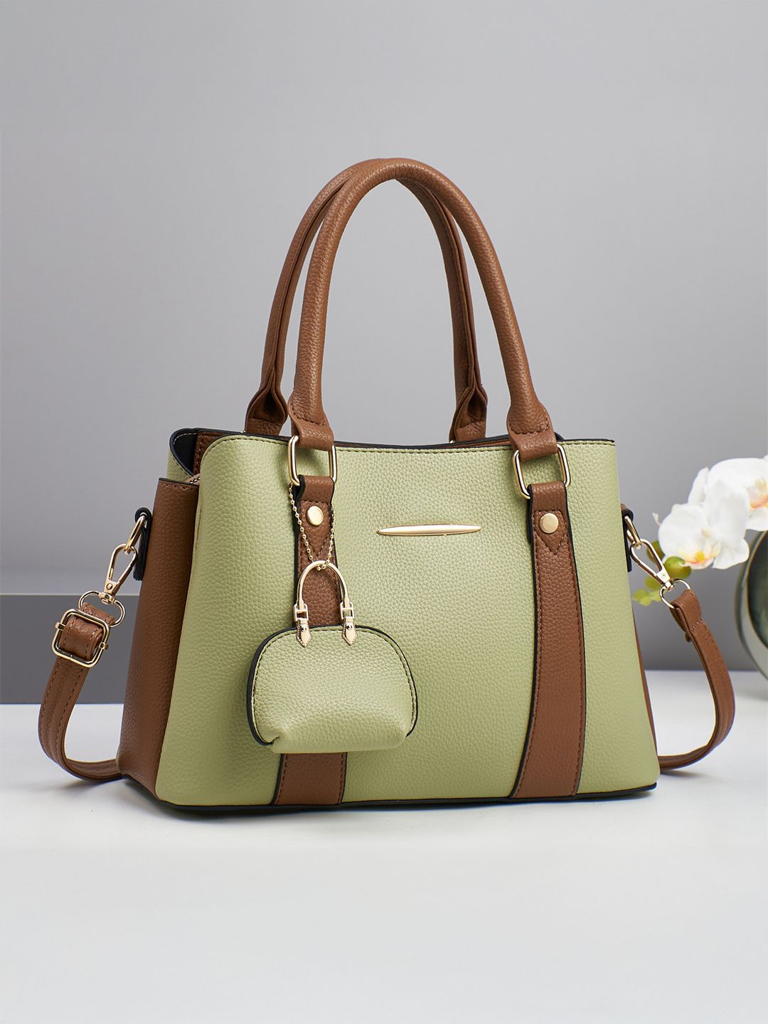 StyleCast Colourblocked Structured Handheld Bag-picture-12