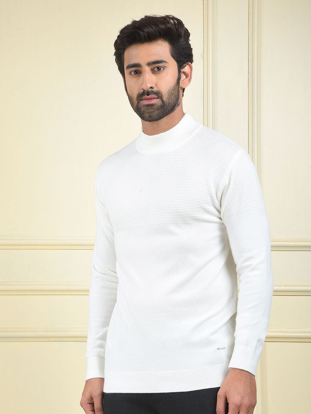 Crimsoune Club Men Striped Pullover Sweater-picture-14