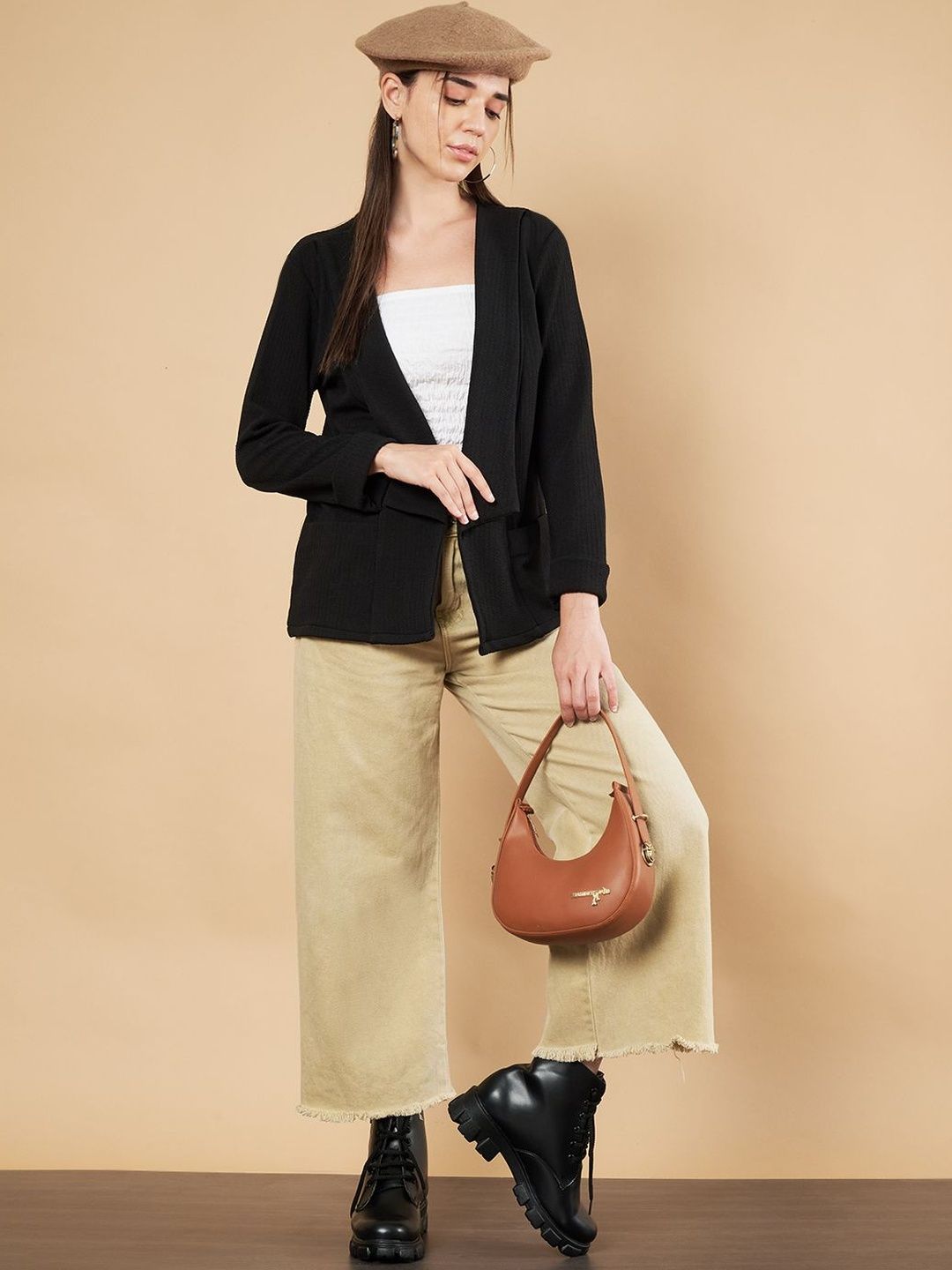 CORSICA Women Crop Knitted Jacket-picture-28