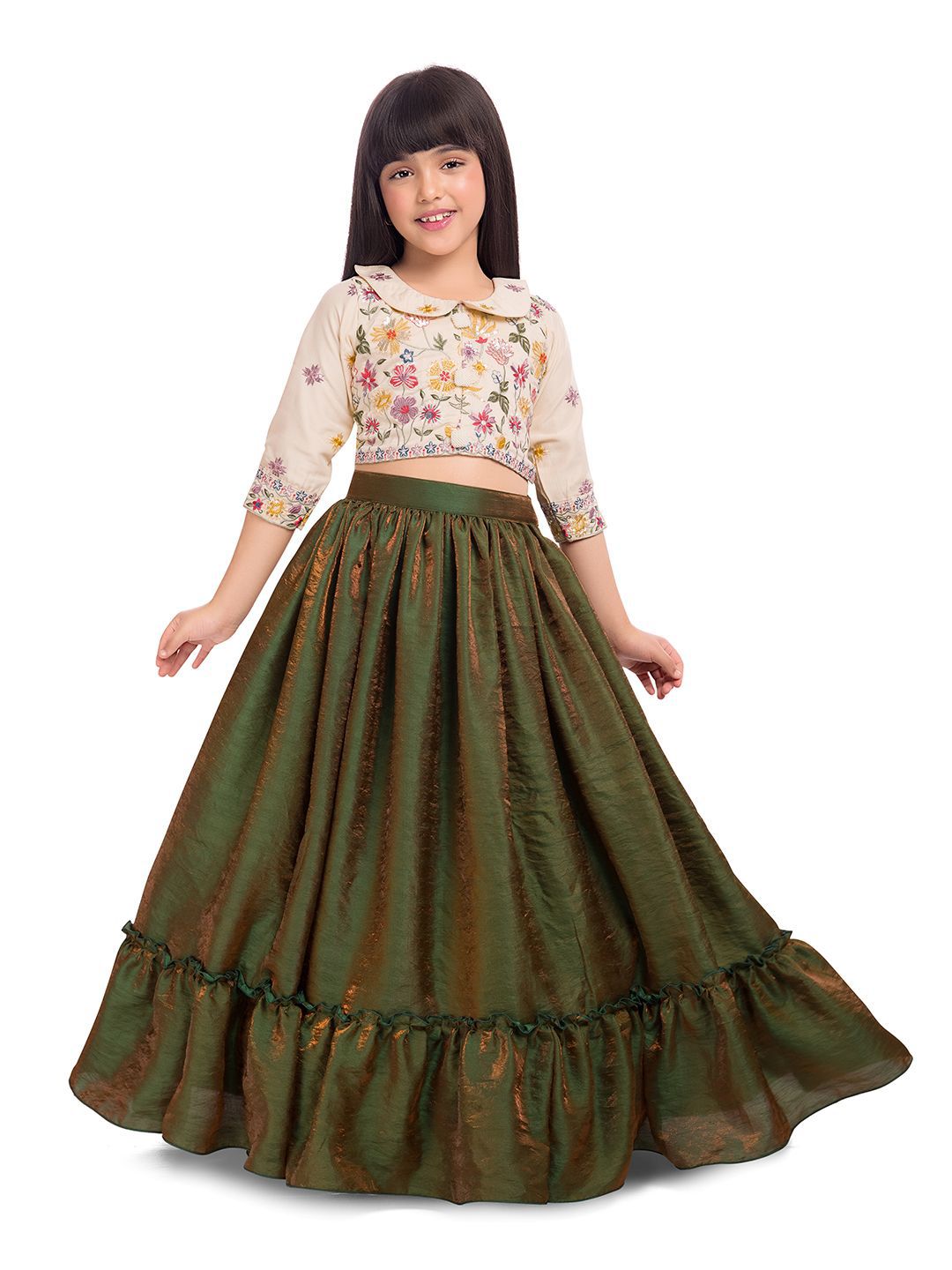Tiny Kingdom Girls Top with Skirt-picture-17
