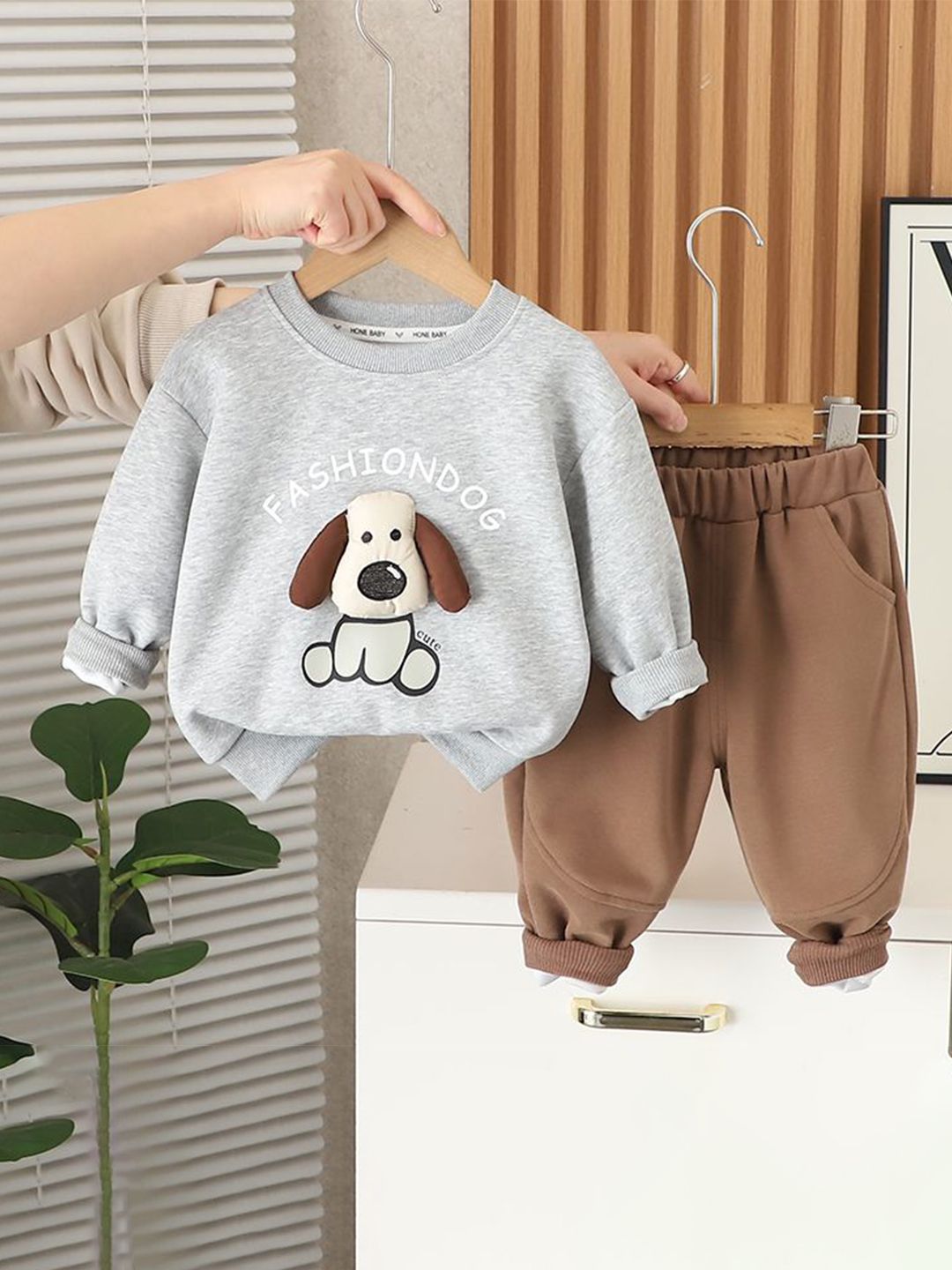 StyleCast x Revolte Boys Sweatshirt and Trouser Clothing Set-picture-35