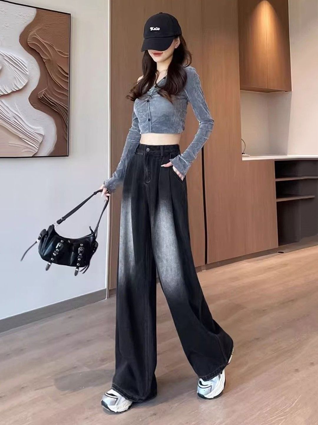 StyleCast Women Regular Fit High-Rise Light Fade Jeans-picture-22