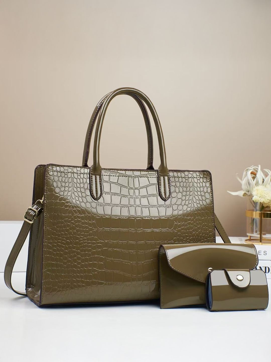 StyleCast Women Geometric Textured Structured Handheld Bag-picture-17