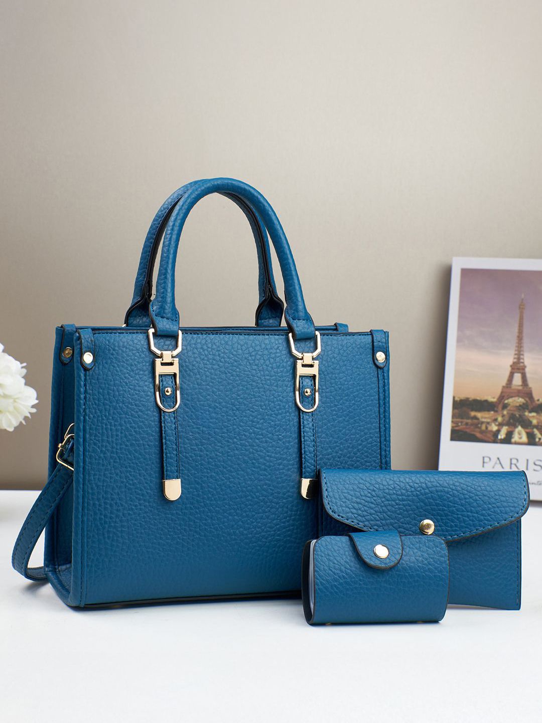 StyleCast Women Set of 3 Structured Handheld Bag-picture-27