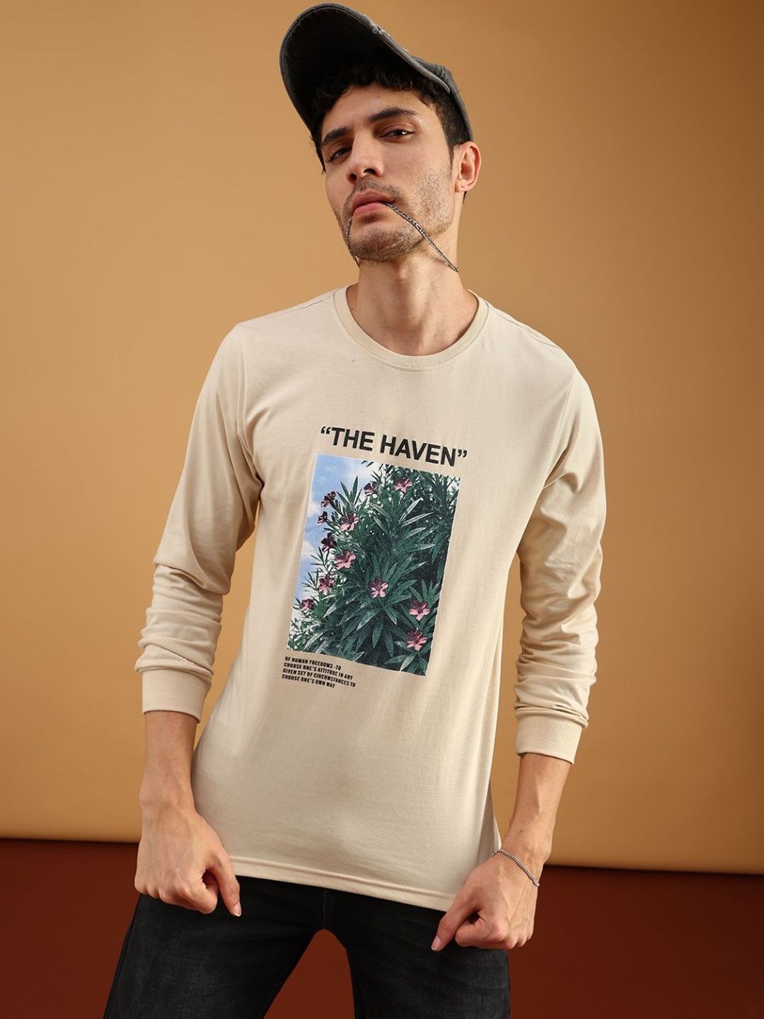 LIMEROAD Men Floral Printed T-shirt-picture-11