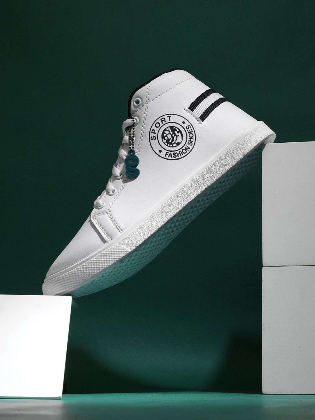 glitchez Men Colourblocked Round Toe Lace-Ups Sneakers Shoes-picture-34